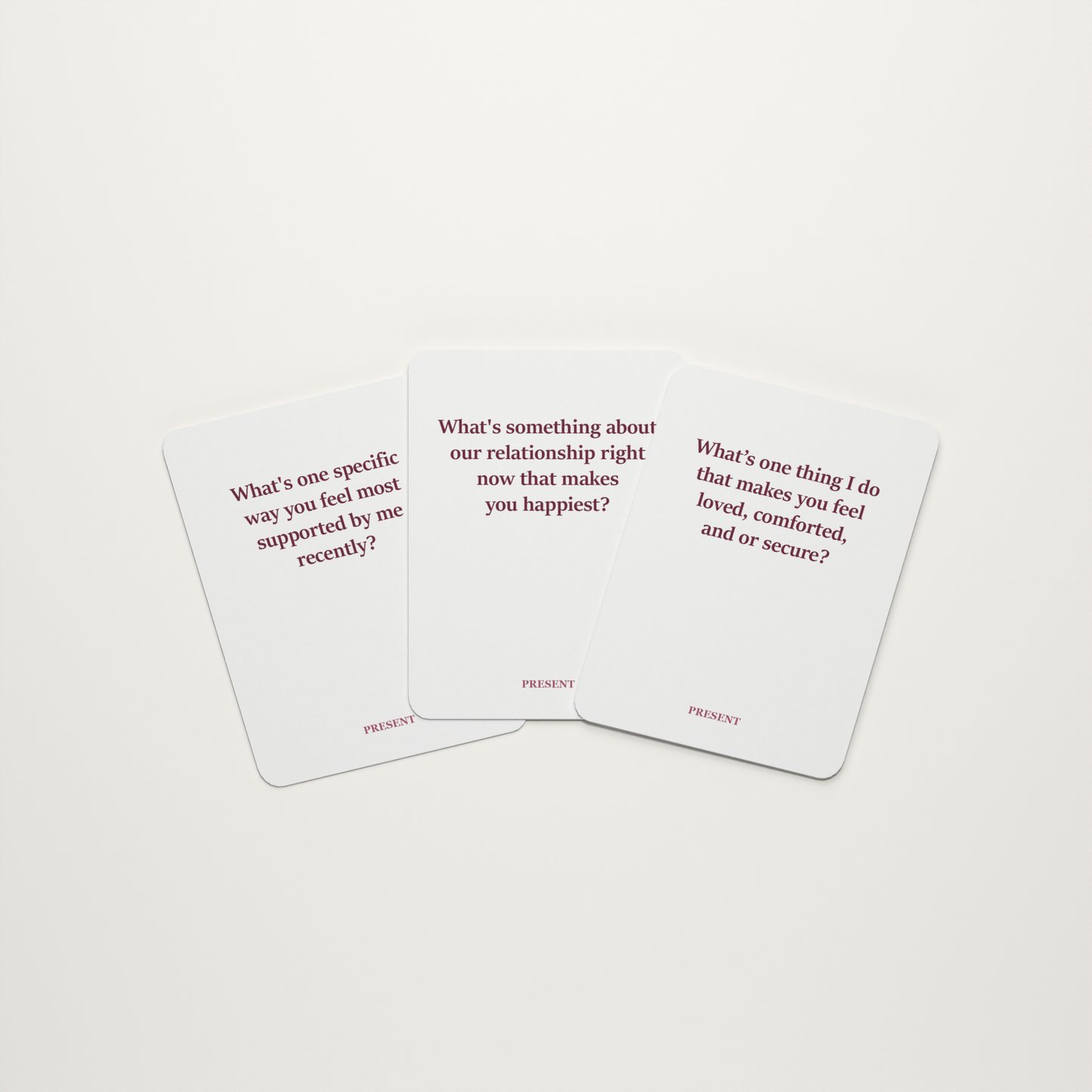 Past Present Future - Couples Convo Deck