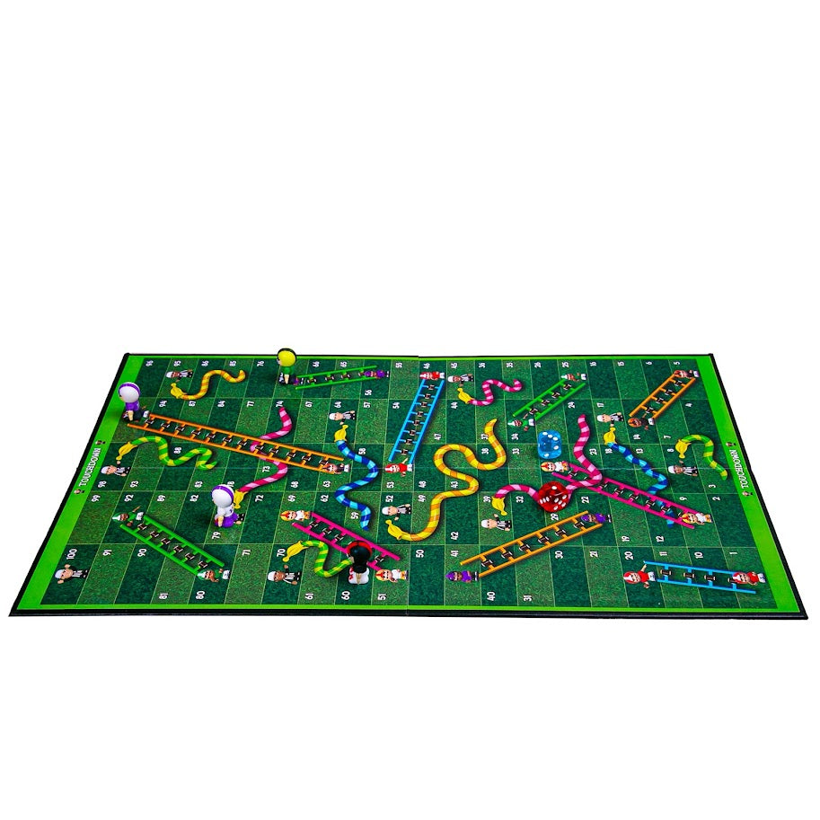 Touchdown - Passes & Flags Board Game | 2 to 4 Players | Preschool Classroom Games | Ages 3+ | Up and Down Football Game |